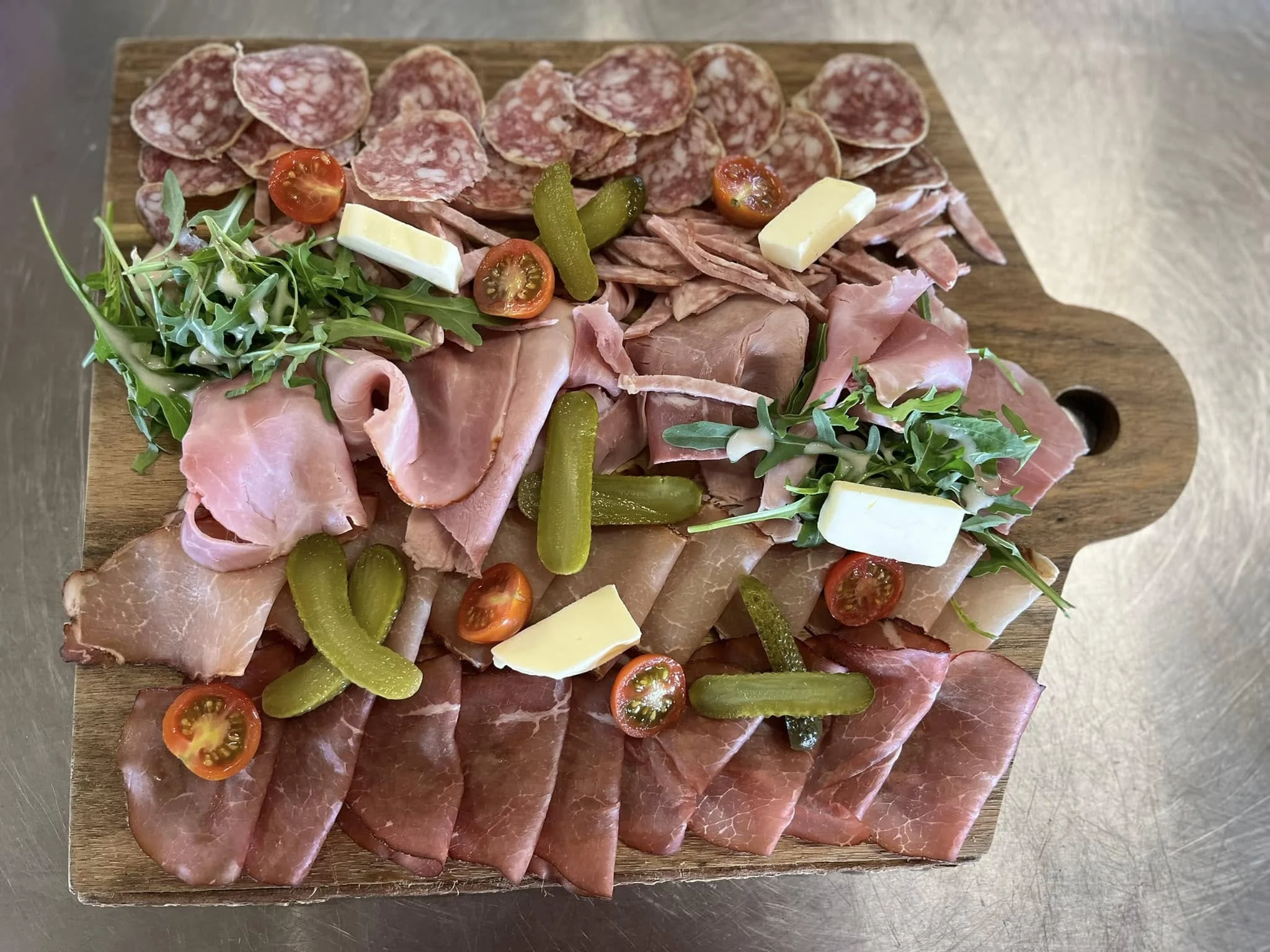 Planchette de produits du terroir comtois au Phare de Malbuisson